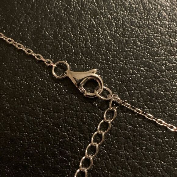 Sterling Silver Treble Clef Necklace - Picture 6 of 8